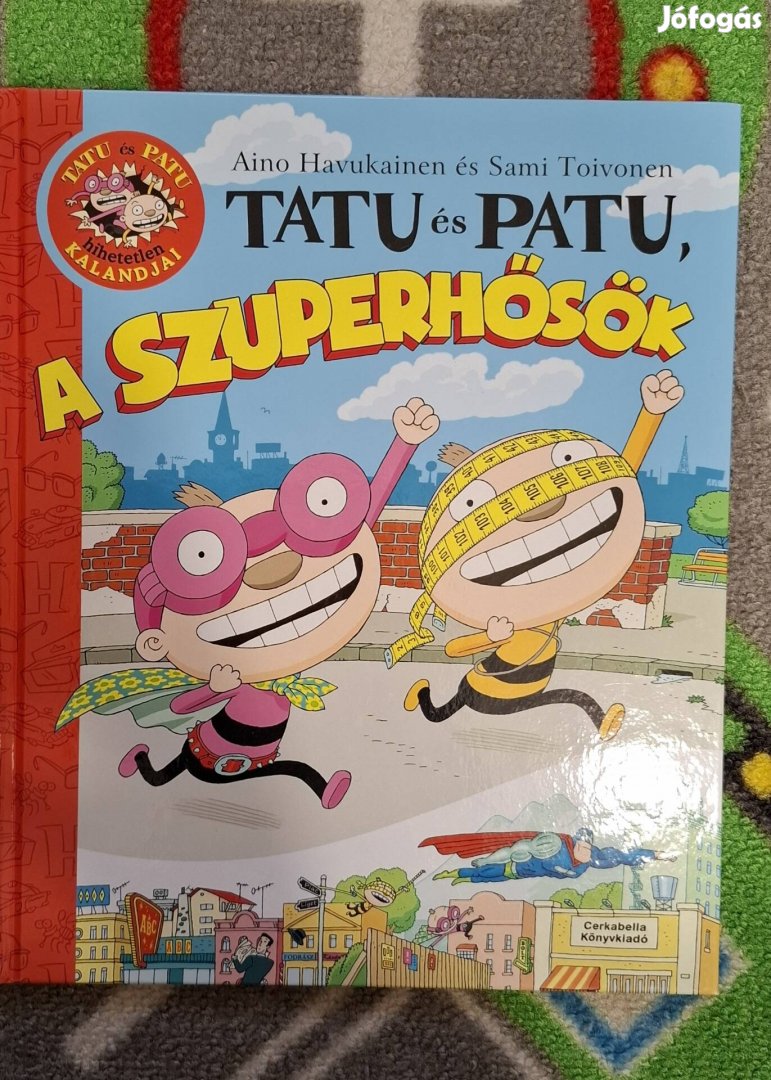 Tatu és Patu,a szuperhősök új könyv