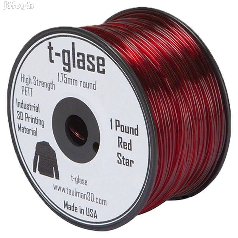 Taulman Red T-Glase filament Pett - 1.75mm 450g