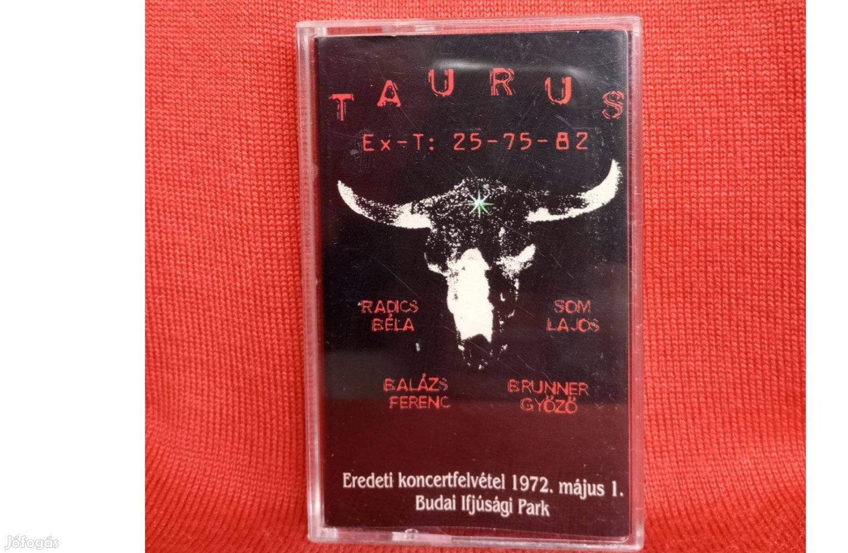 Taurus Ex-T:257582 - Eredeti koncertfelv. 1972.05.01. Mk. /új, fnélkül