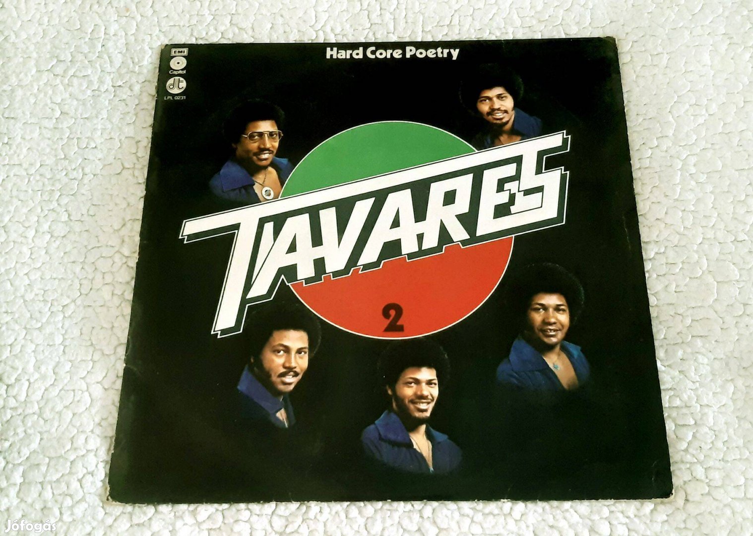 Tavares, "Hard Core Poetry", Lp, hanglemez, bakelit lemezek