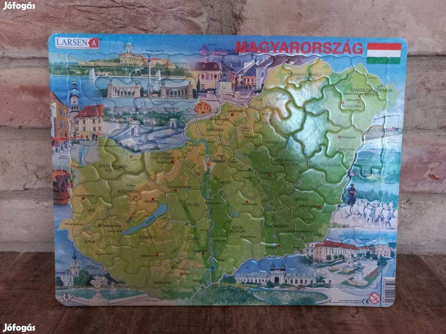 Tavaszi Leárazás! Új! Magyarország puzzle eladó!
