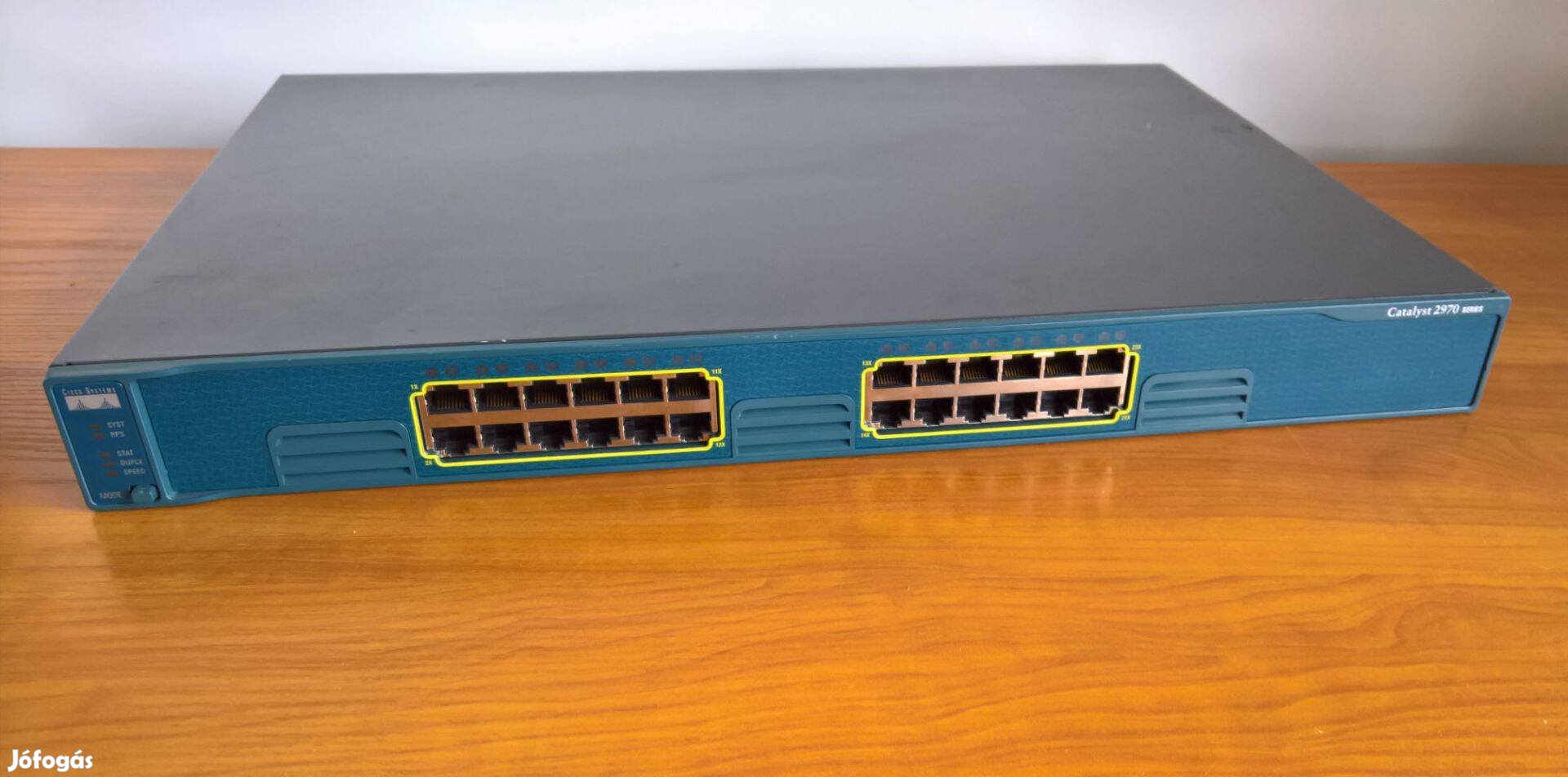 Tavaszi áron! Gigabites Cisco C2970G-24T-E 24 portos switch