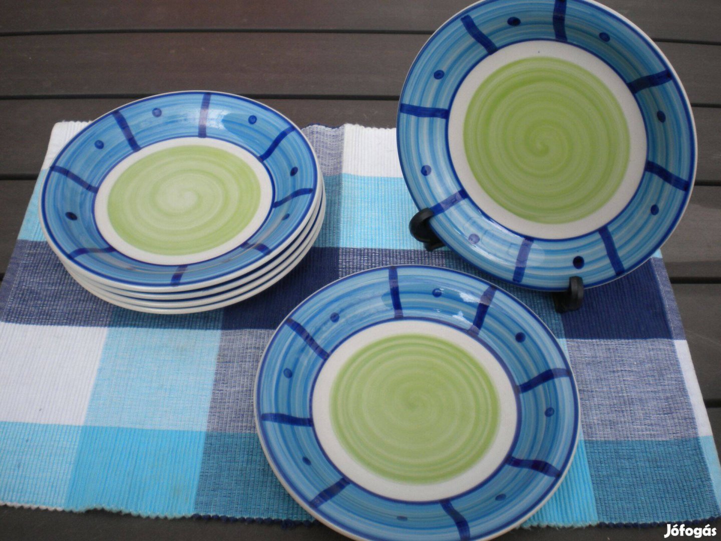 Tavaszi szinek kistányérok 6 db