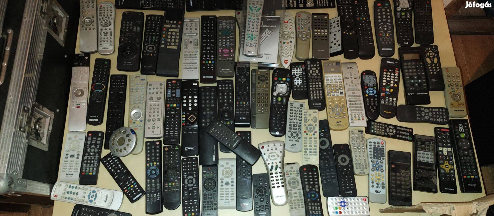 Távirányító vegyes 78db-os csomag egyben olcsón