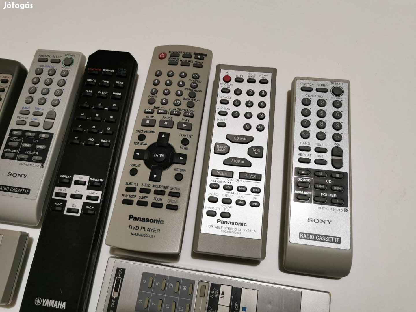 Távirányítók többféle 2.csomag. sony, panasonic, yamaha