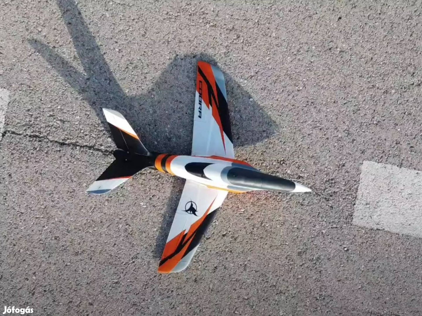 Távirányítós RC 3D nyomtatott Cobra repülőgép