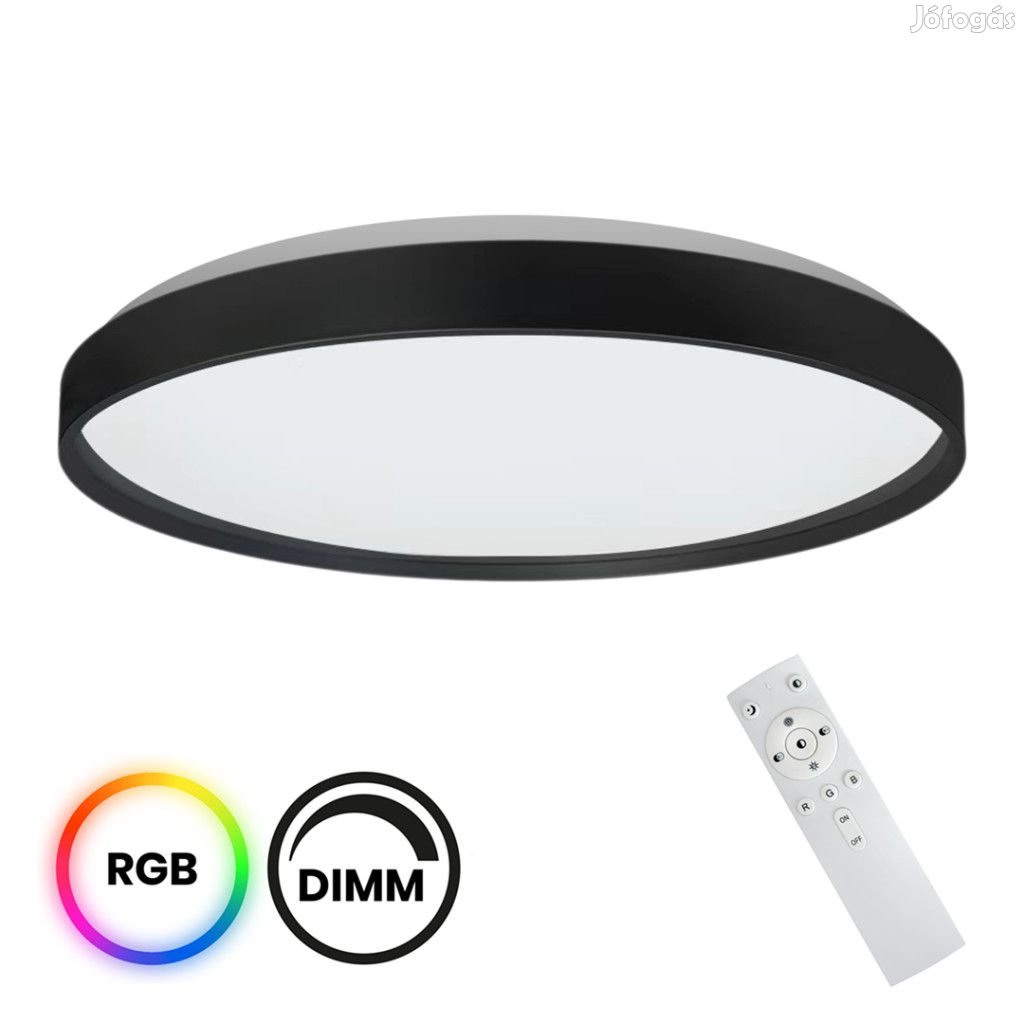 Távirányítós RGB-W mennyezeti LED lámpa 39cm | Milagro Ringo 36W 300