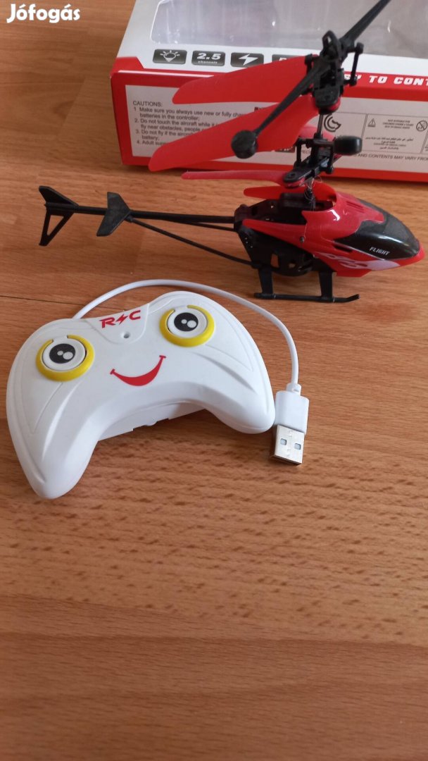 Távirányítós helikopter infravörös erzekelovel 