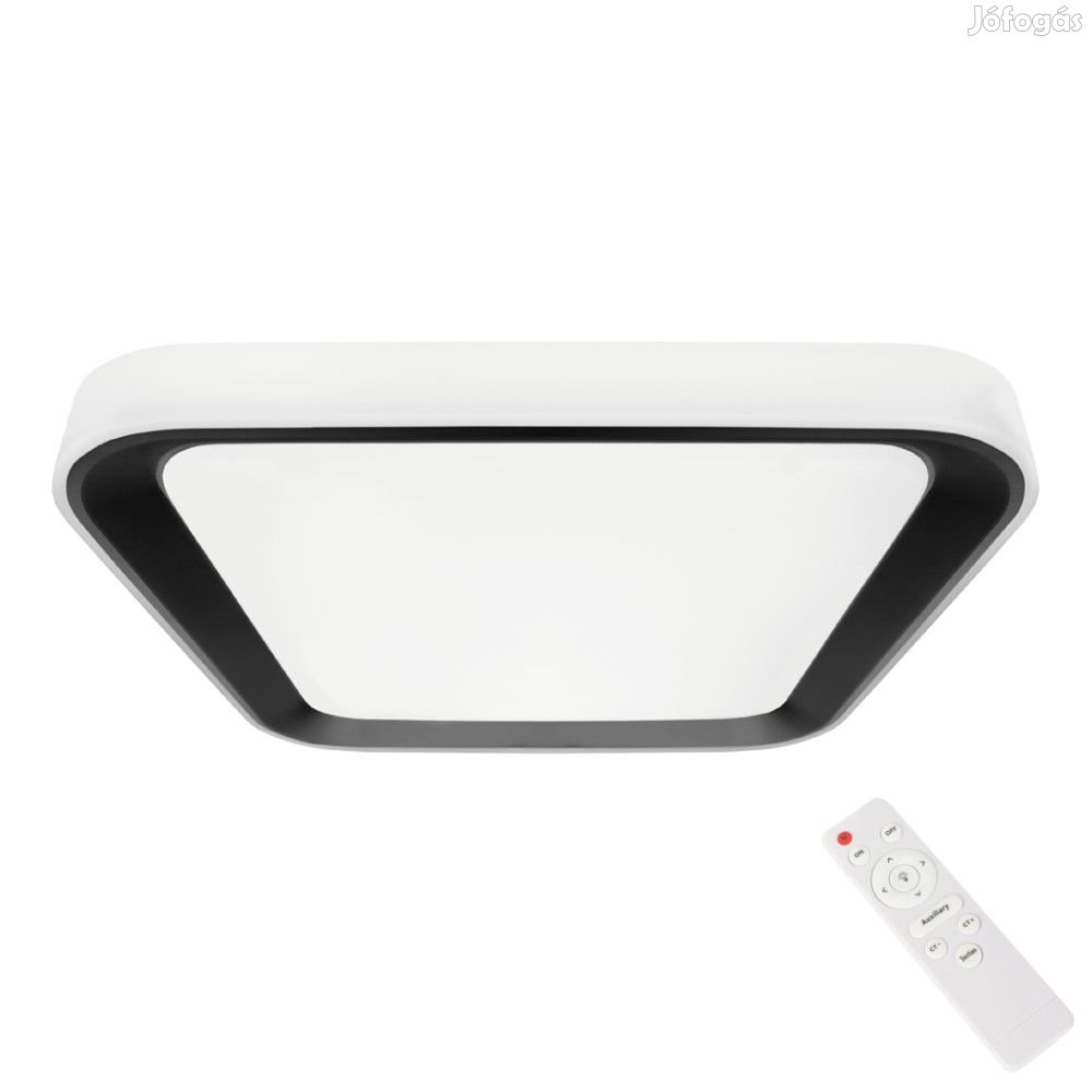 Távirányítós mennyezeti LED lámpa 38W Milagro Quadro Black 38W 3000-6