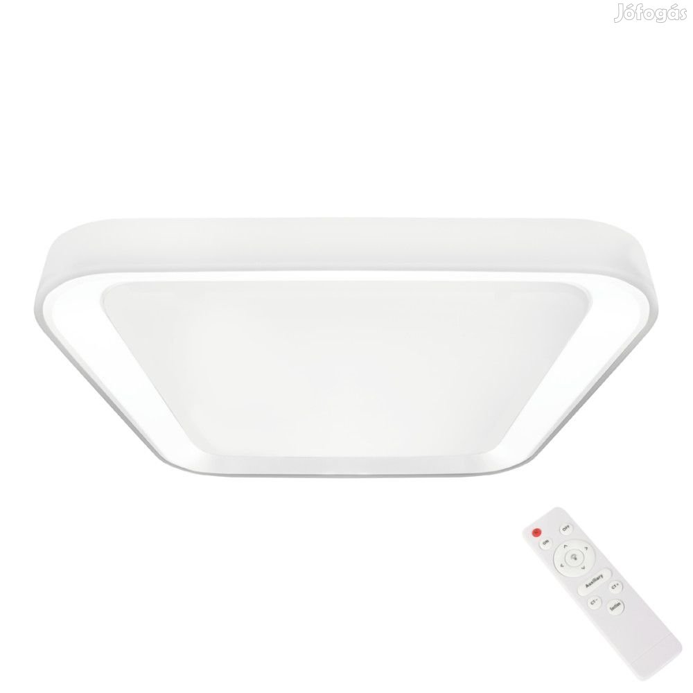 Távirányítós mennyezeti LED lámpa 38W Milagro Quadro White 3000-6000K