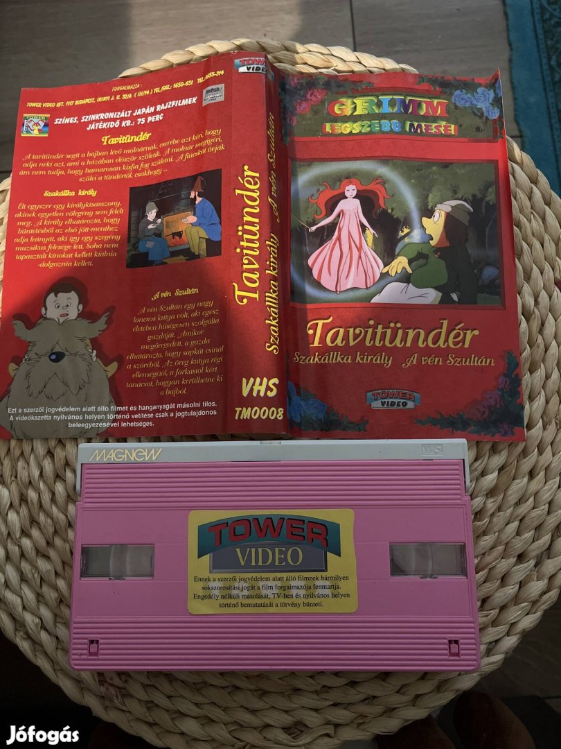 Tavitündér vhs