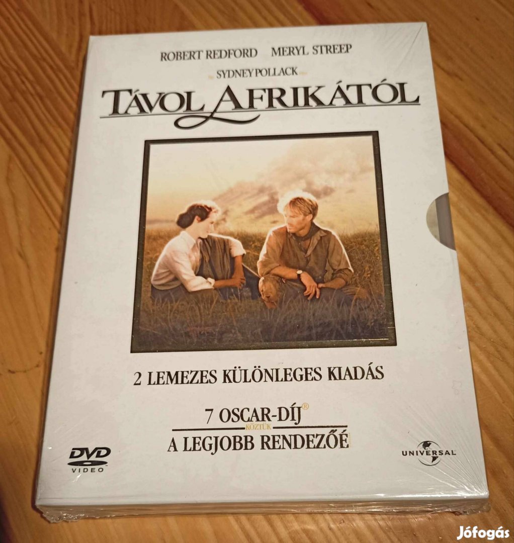 Távol Afrikától Robert Redford dvd 2 lemezes különleges bontatlan 