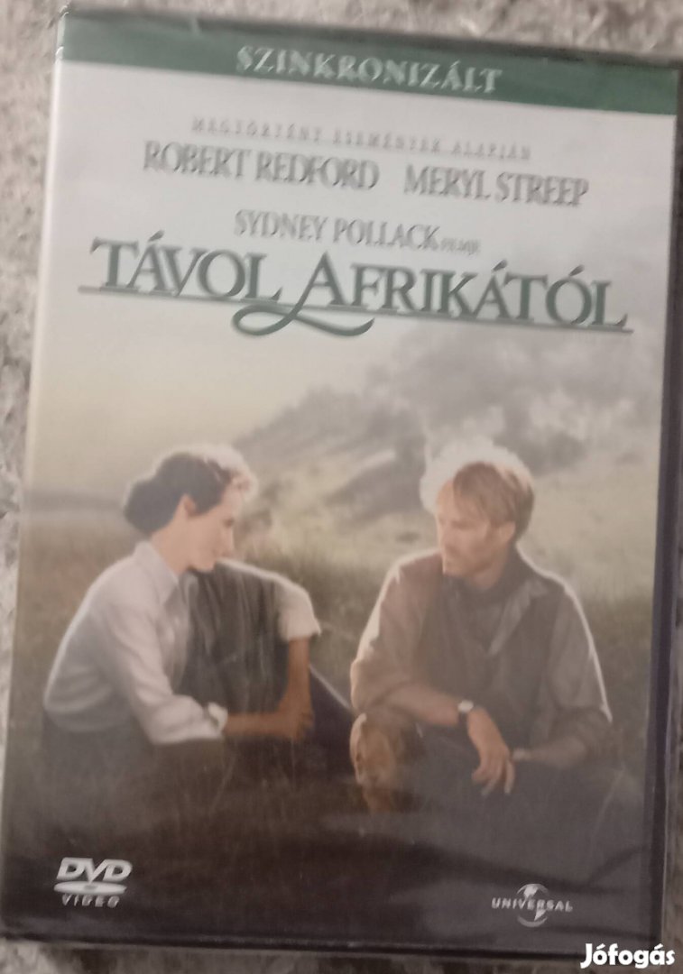 Távol Afrikátólm - dvd bontatlan - Robert de Niro