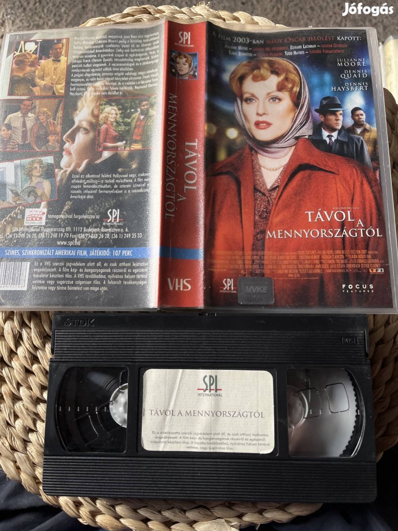 Távol a mennyországtól vhs