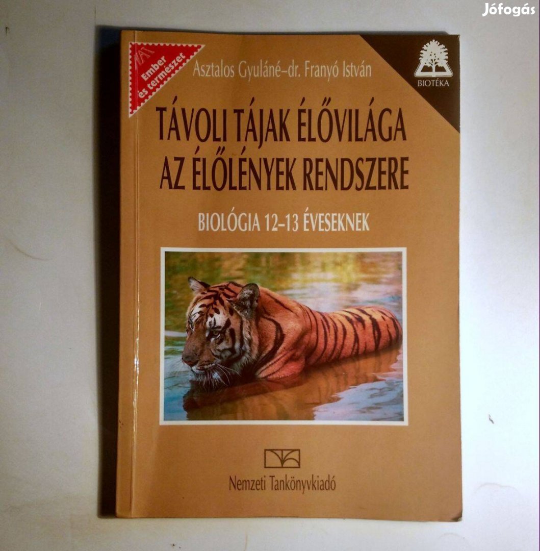 Távoli Tájak Élővilága (Biológia 12-13 Éveseknek) 1998 (7kép+tartalom)