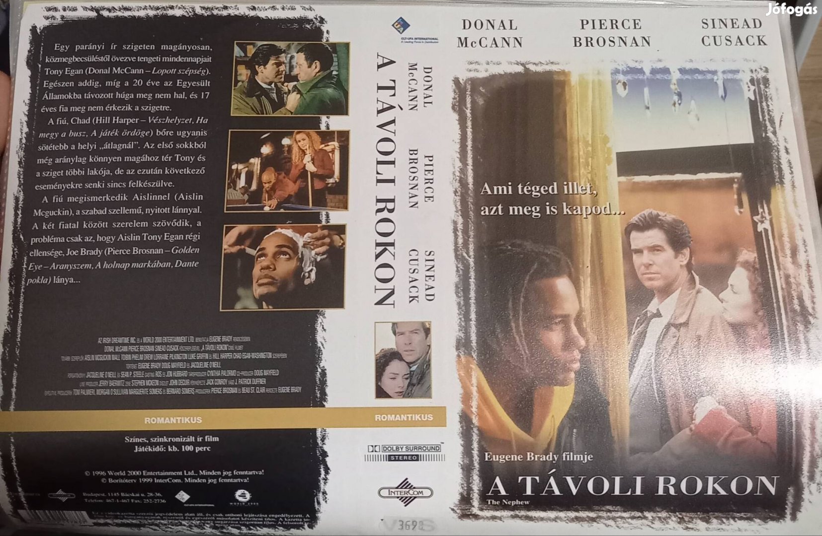 Távoli rokon - romantikus vhs - Pierce Brosnan