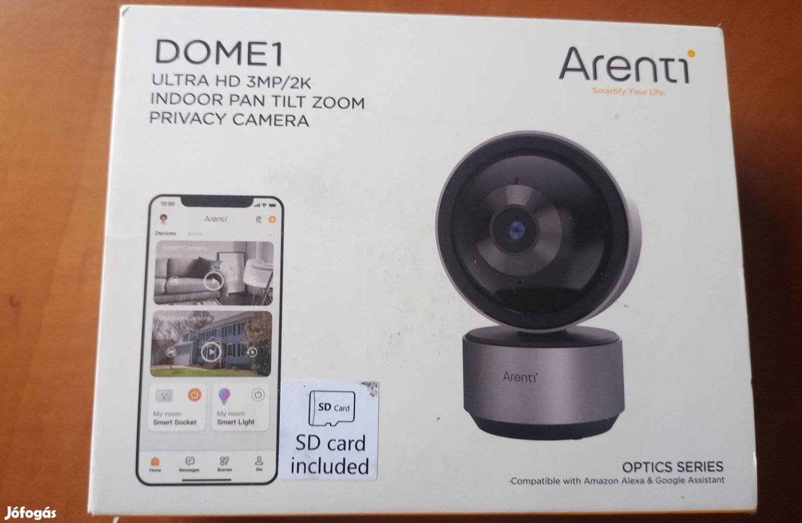 Távolról is láthatod otthonod! Arenti Dome1 2K -IP kamera