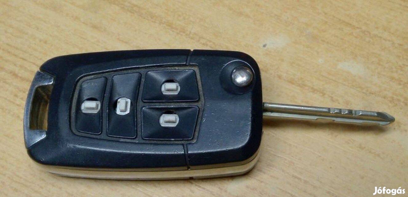 Távvezérlős bicskakulcs Központizár vezérlő egységgel Peugeot 806