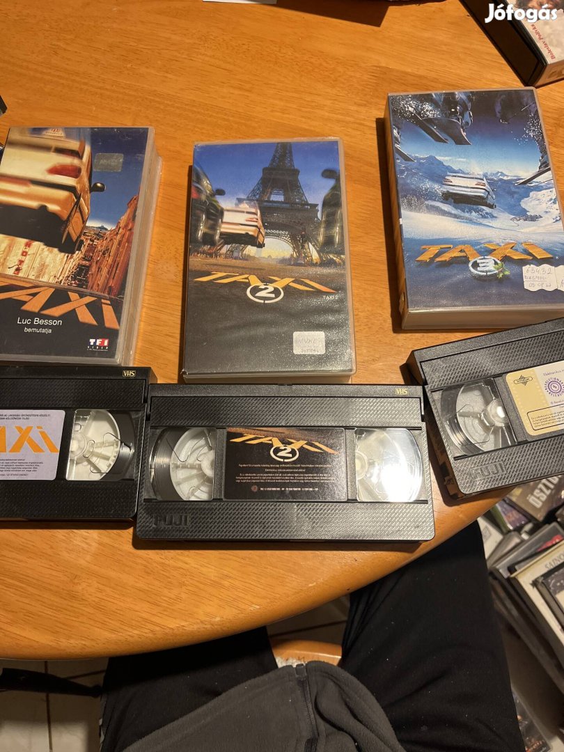 Taxi 1,2,3,pakk vhs 