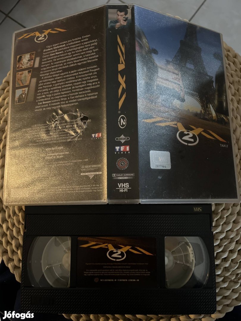 Taxi 2 vhs.     