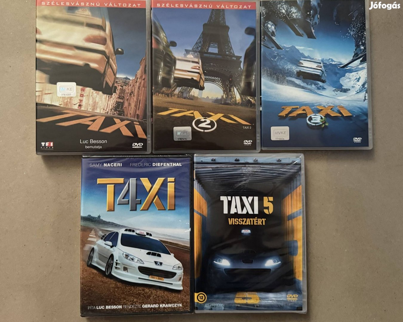 Taxi mind az 5rész dvd