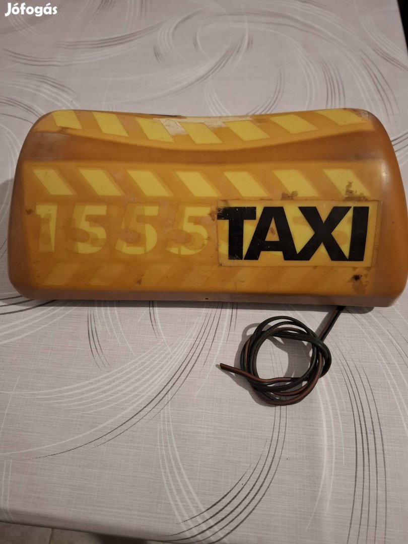 Taxi szabadjelző,mágnestalpal.