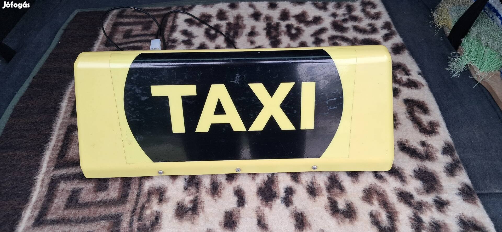 Taxi tetőlámpa BKK...Hiéna