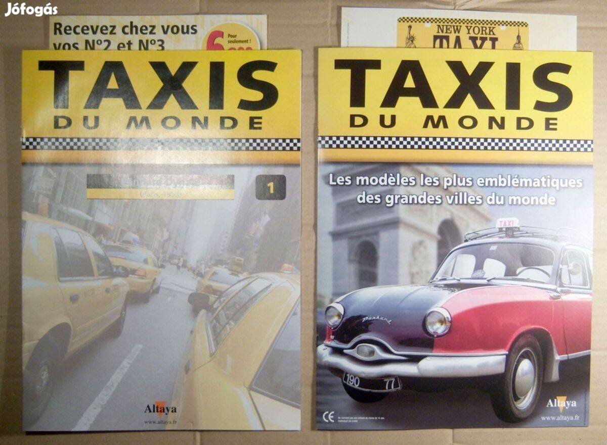 Taxis du Monde No.1 (Altaya 2012) (francia nyelvű) csak újság