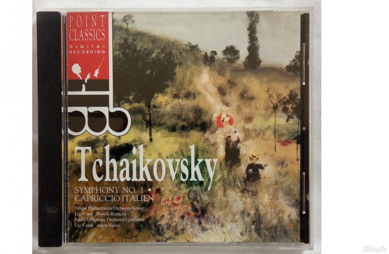 Tchaikovsky Symphony No. 1 Capriccio Italien svájci kiadású új cd