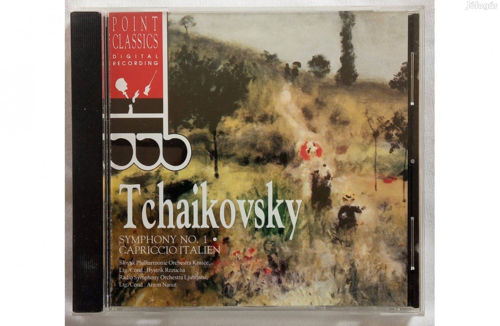 Tchaikovsky Symphony No. 1 Capriccio Italien svájci kiadású új cd