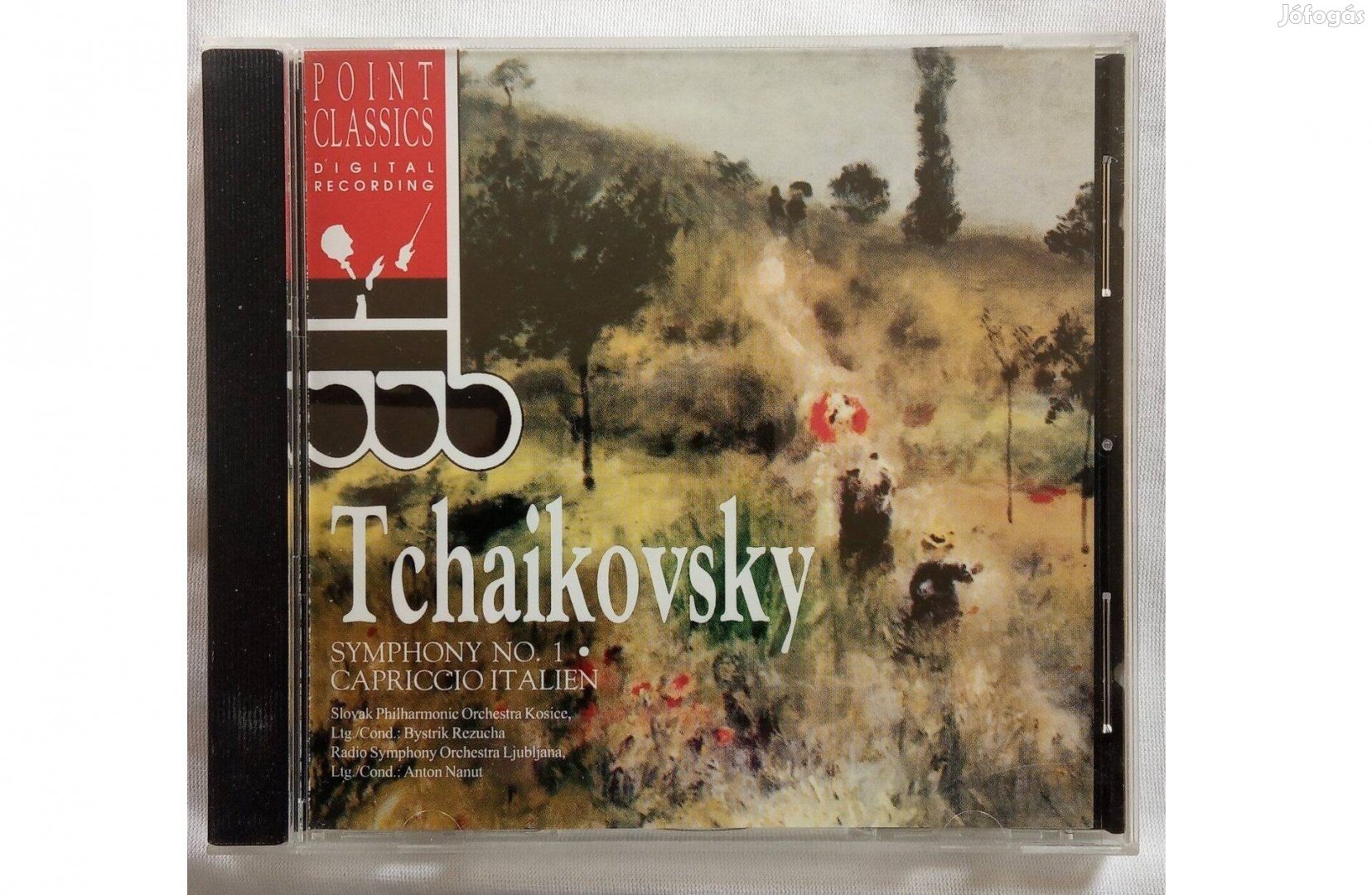 Tchaikovsky Symphony No. 1 Capriccio Italien svájci kiadású új cd