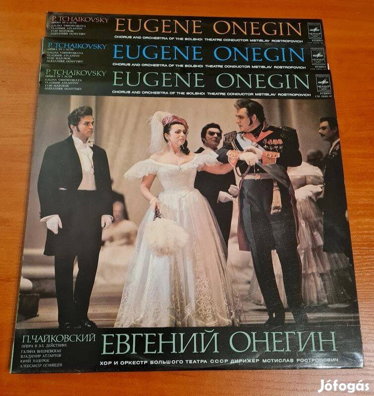 Tchaikovsky - Eugene Onegin; 3xlp