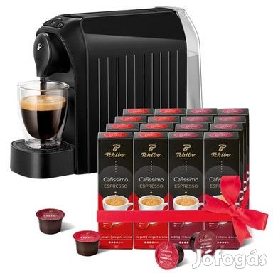 Tchibo Cafissimo Black Easy 108433 fekete kapszulás kávéfőző XL csoma
