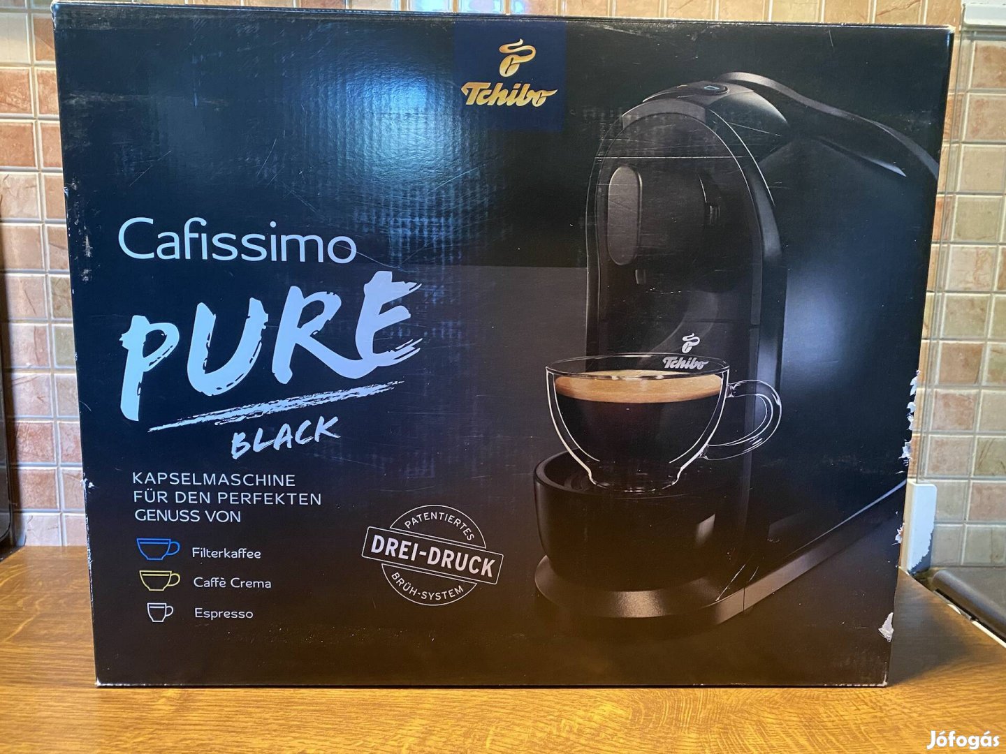 Tchibo Cafissimo Pure Black kávéfőző