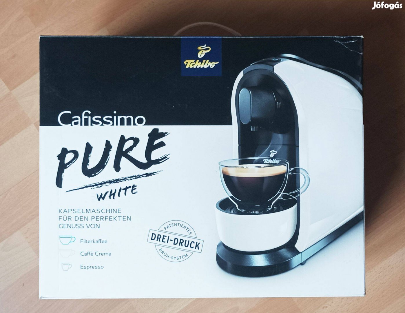 Tchibo Cafissimo Pure White kapszulás kávéfőző