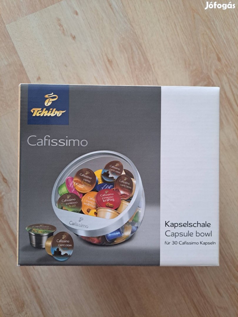 Tchibo Cafissimo kávékapszula tároló tál, új
