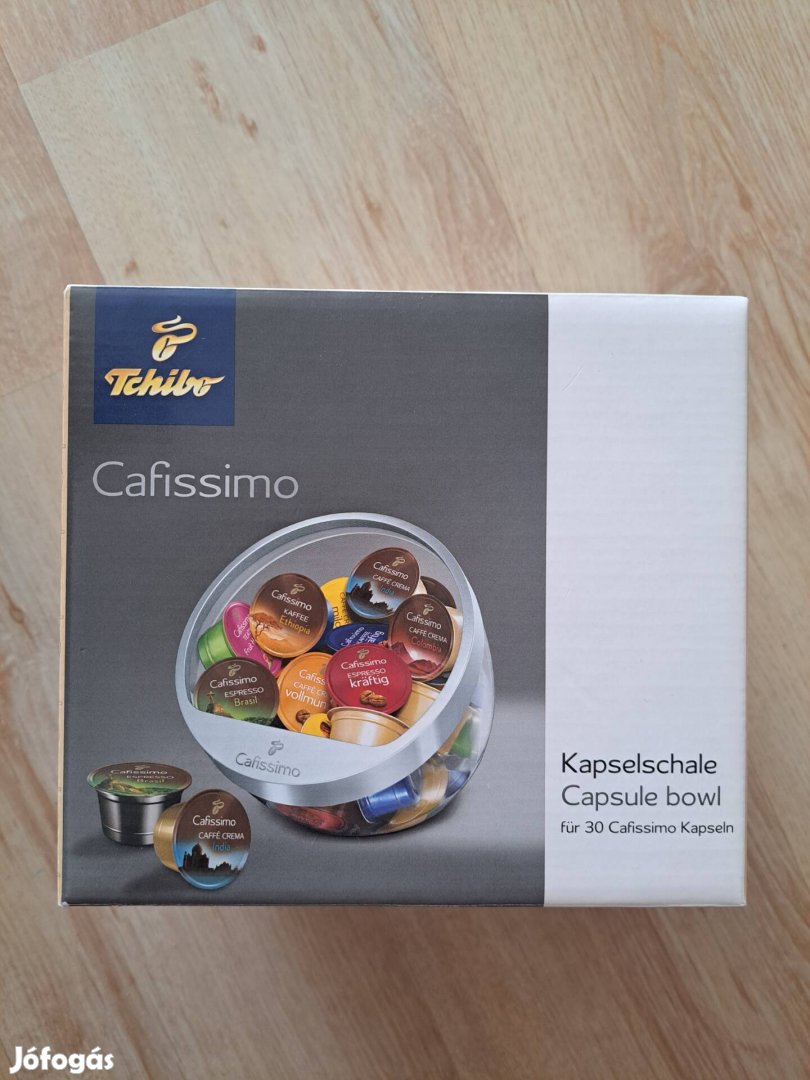 Tchibo Cafissimo kávékapszula tároló tál, új