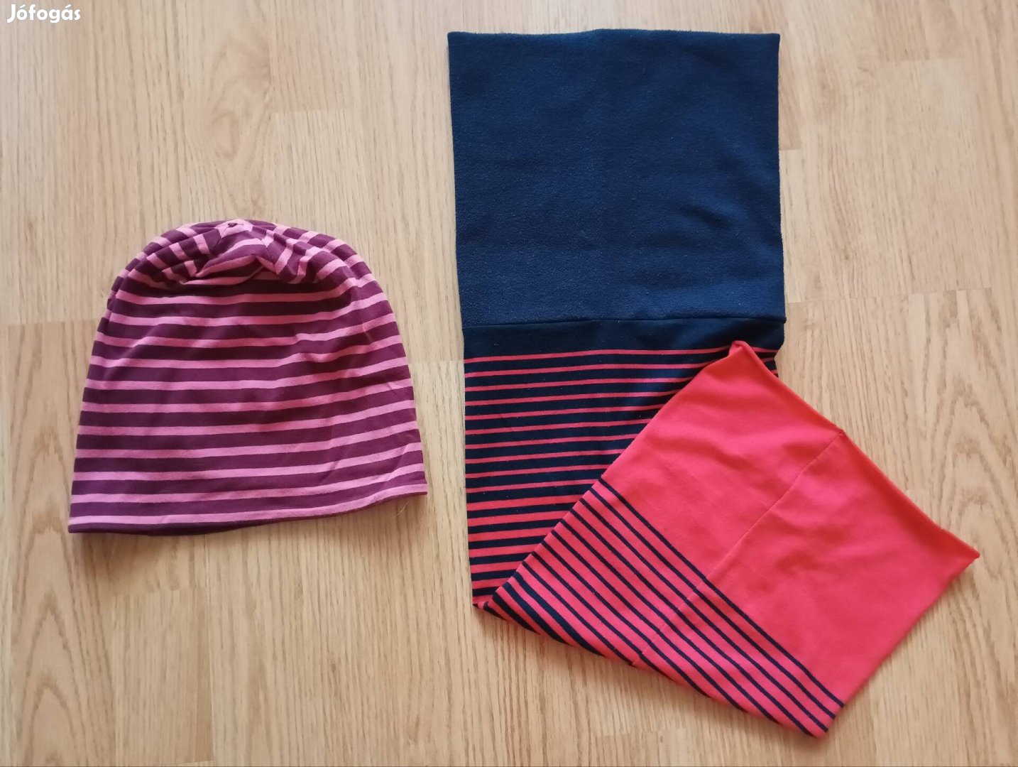 Tchibo sapka-sál szett