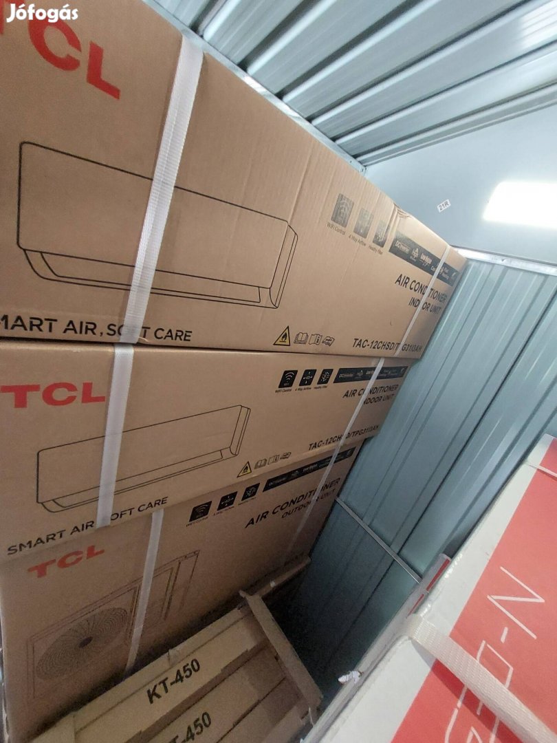 Tcl t-pro 3,5kw A+++ Csepptálca Karterfűtés!