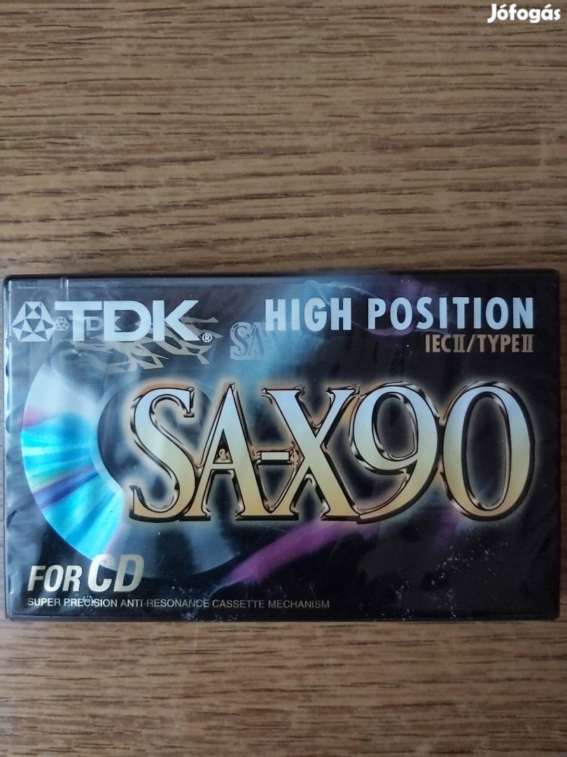 Tdk Sa-x 90 új krómos kazetta eladó 