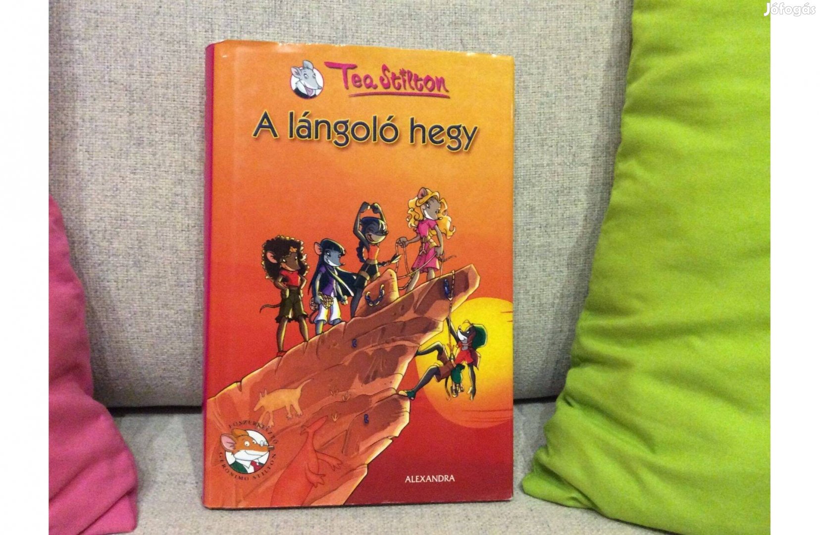 Tea Stilton A lángoló hegy könyv gyermekkönyv gyerekkönyv