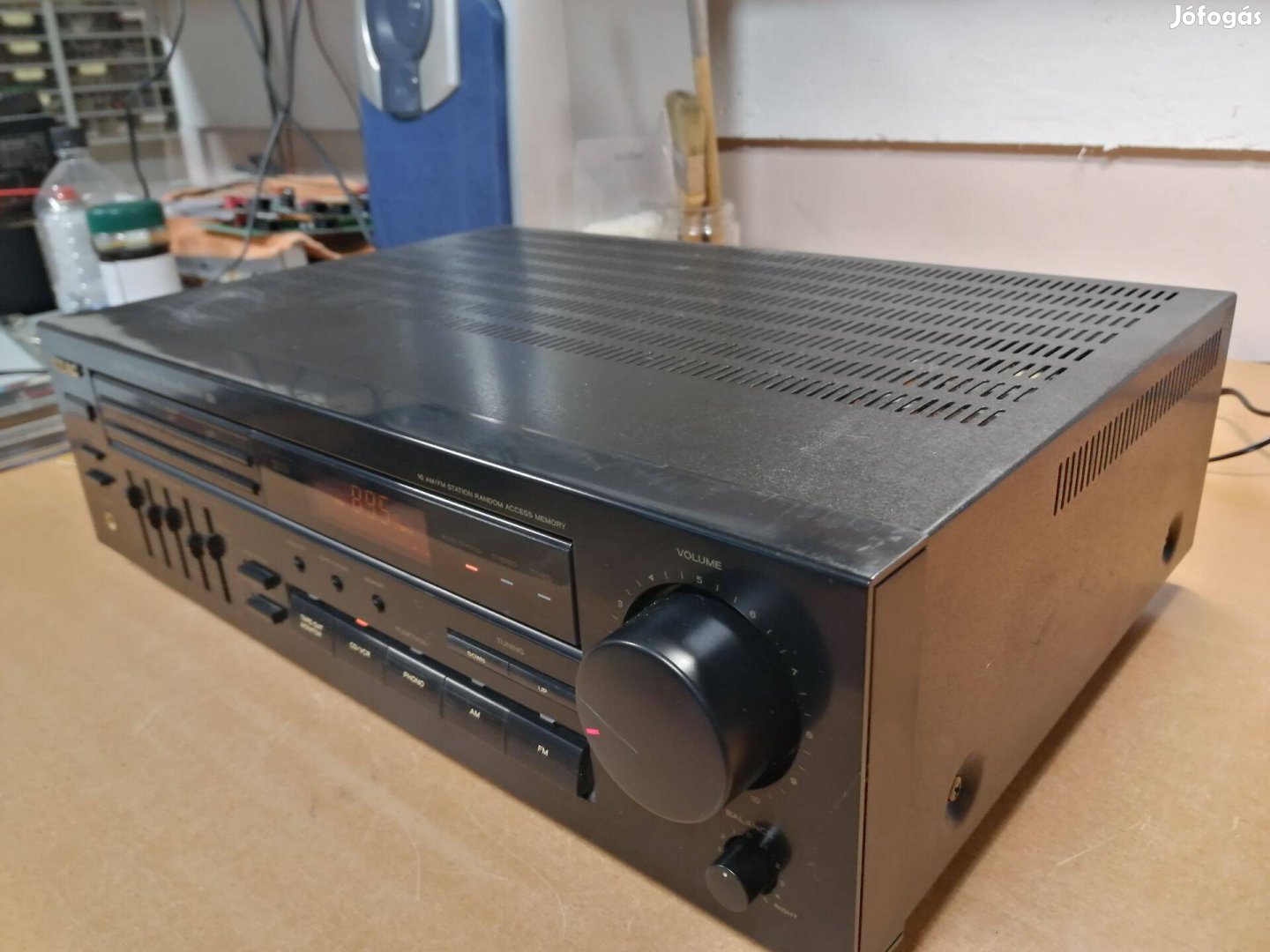 Teac AG-550 rádió erősítő, receiver + 5 sávos EQ