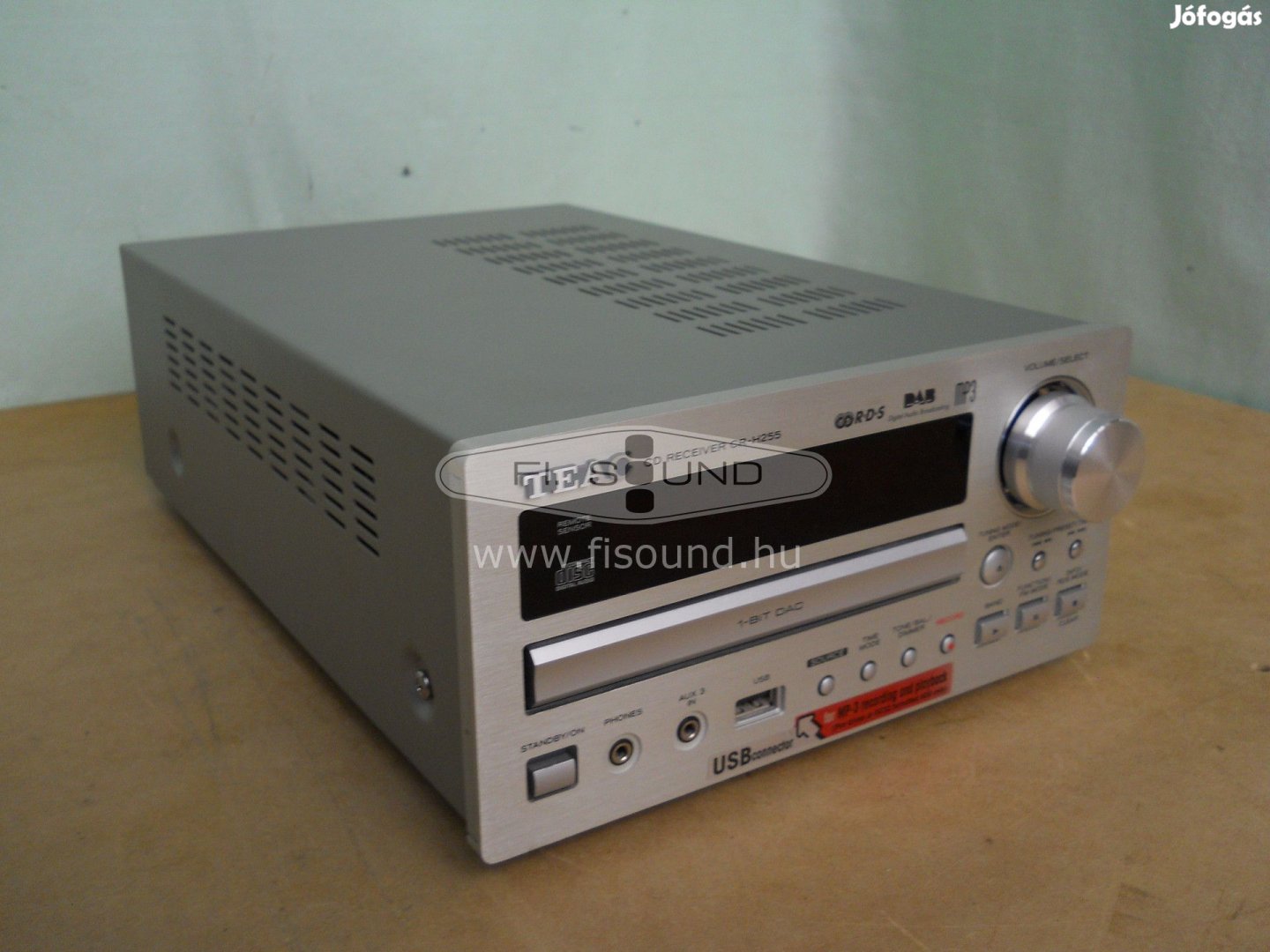 Teac CR-H255 ,75W,6-16ohm,sztereo média lejátszó