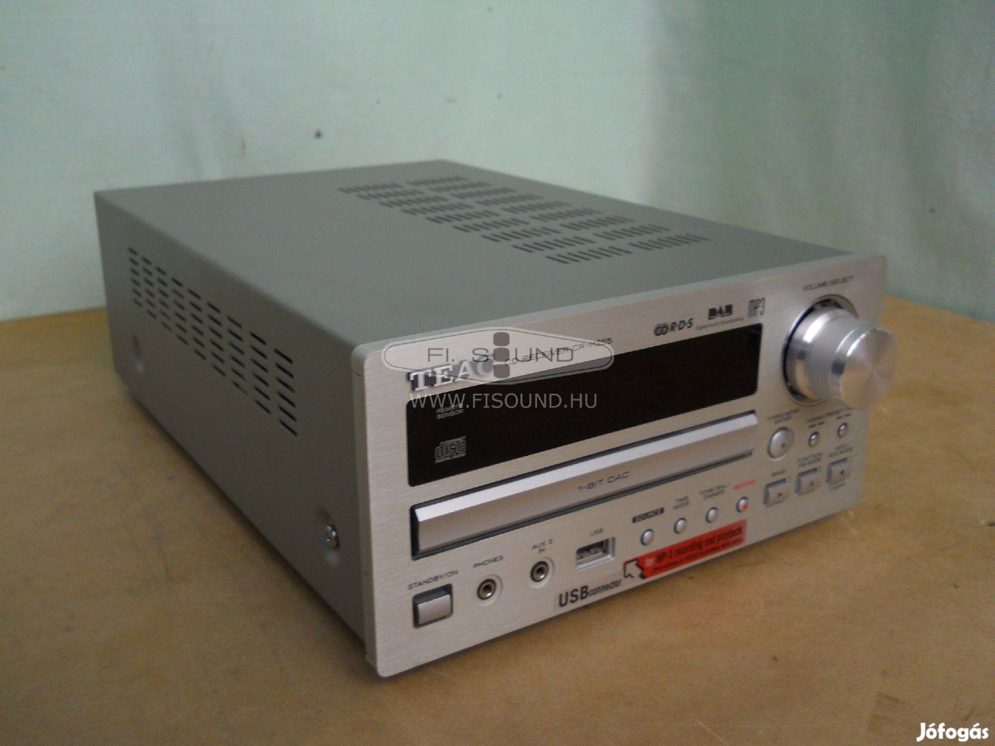 Teac CR-H255 ,75W,6-16ohm,sztereo média lejátszó