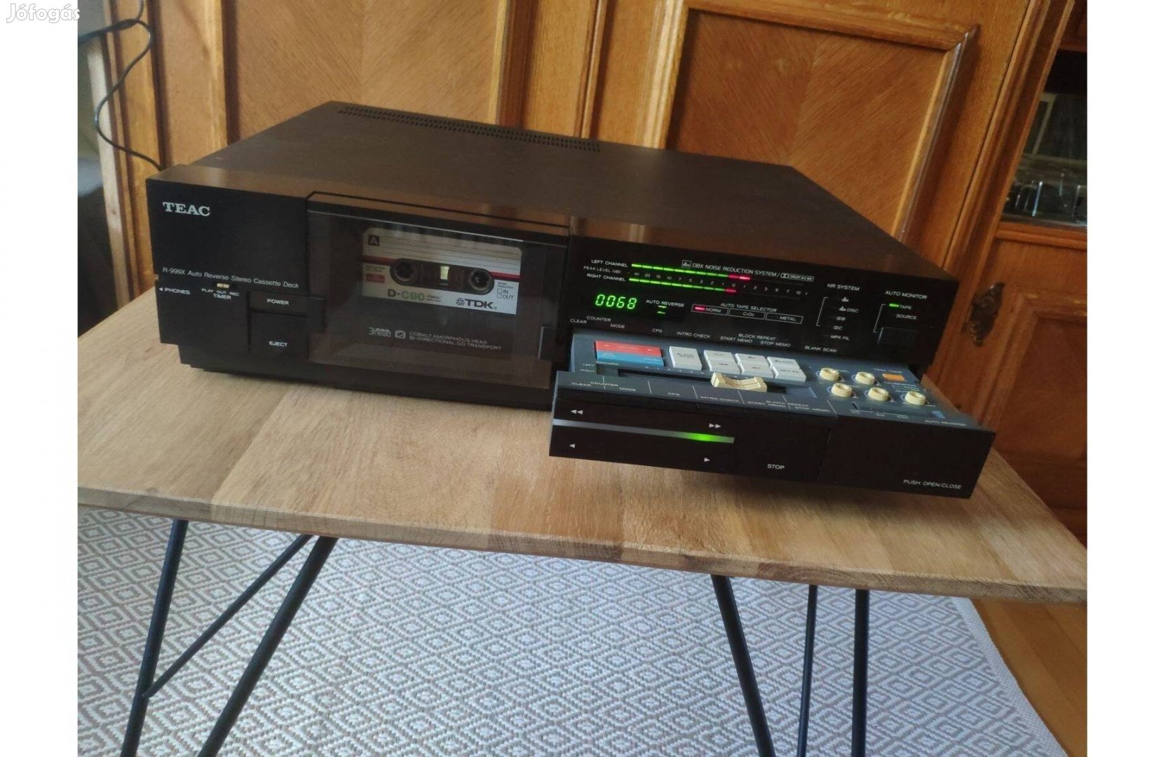 Teac R999X kazettás magnó deck ritka!