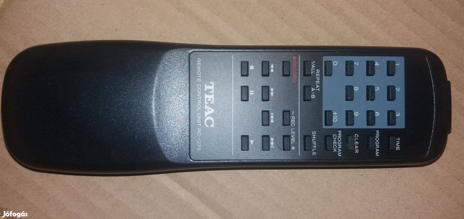 Teac RC-1275 hifi audio távirányító eredeti