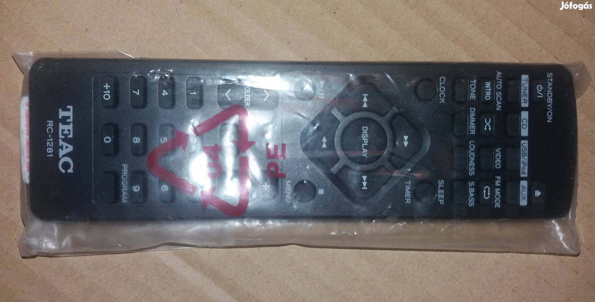 Teac RC-1281 hifi audio távirányító eredeti eladó