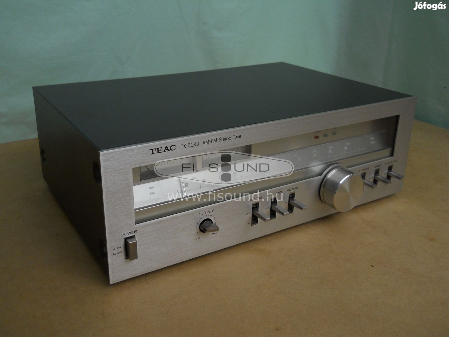 Teac TX-500 manuális sztereo rádió tuner