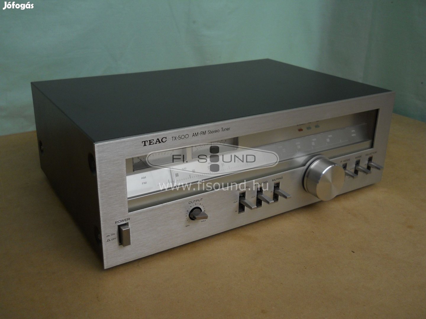 Teac TX-500 manuális sztereo rádió tuner