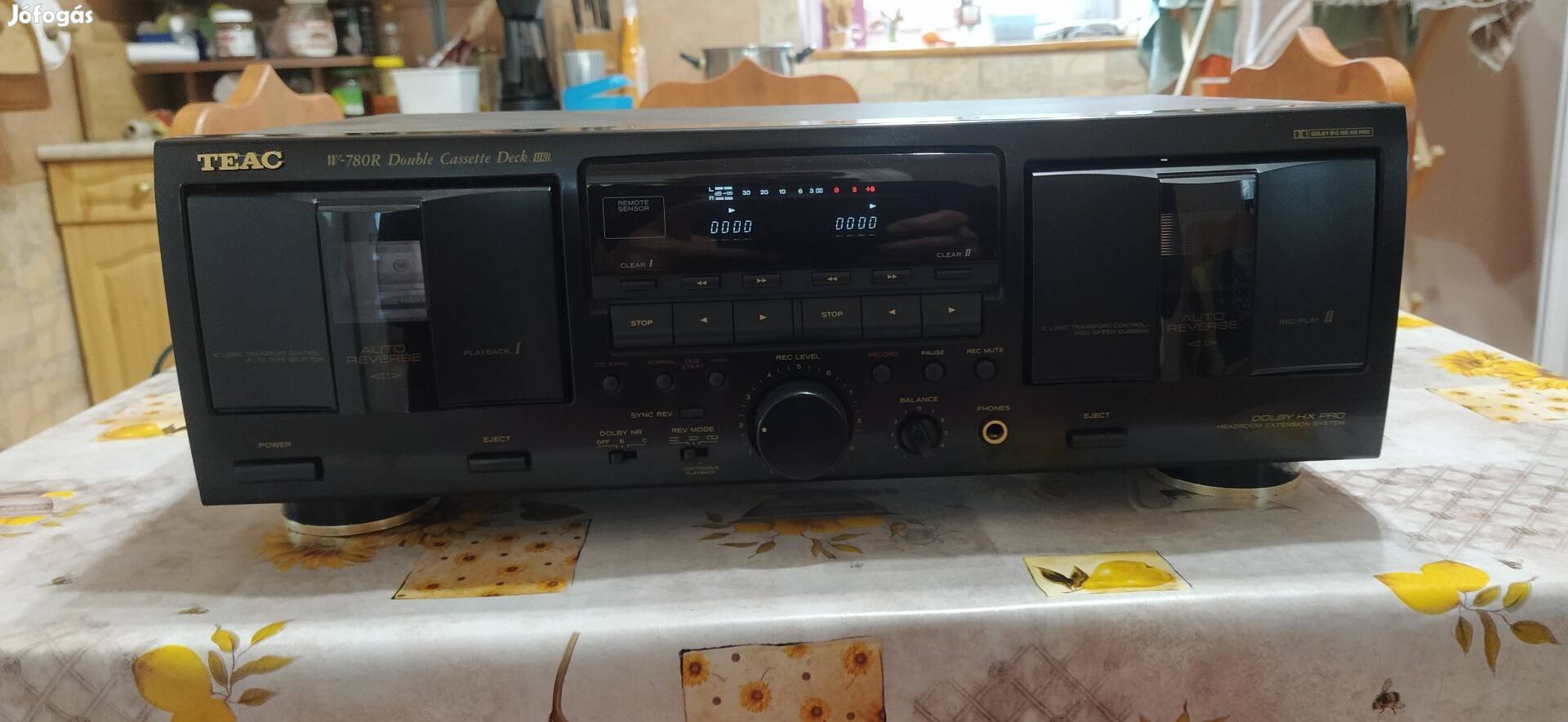 Teac w-780r deck,kétkazettás